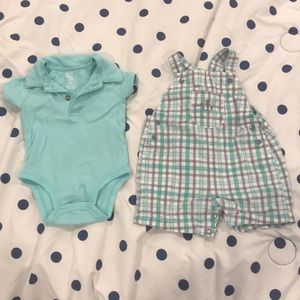 Baby boy overalls